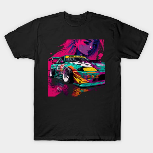 Pop Art Pitstop: Racing Edition T-Shirt by JB.Collection